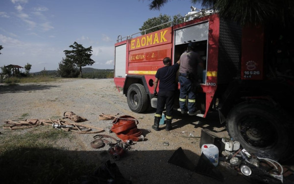 Θεσσαλονίκη: Ευεργετικό το πρωινό ψιλόβροχο για την πιθανότητα πυρκαγιάς