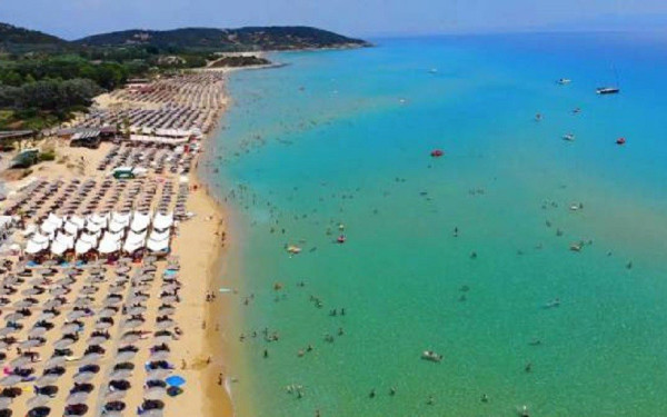 Ποια Καραϊβική; Σαν τους Αμμόλοφους δεν έχει!!! Βίντεο drone HD