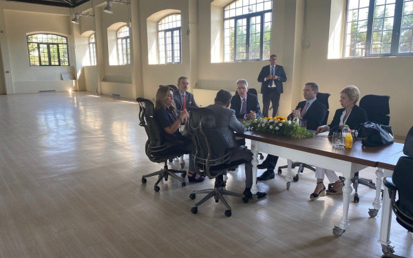 Θεσσαλονίκη: Στο κέντρο καινοτομίας της Cisco ο αμερικανός πρέσβης  