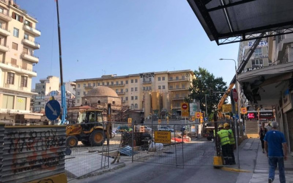 Θεσσαλονίκη: Κλείνει ξανά η Βενιζέλου για τρεις μέρες για εργασίες στο σταθμό του Μετρό
