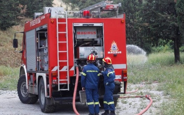 Κοζάνη: Σε εξέλιξη φωτιά στο ΚΥΤ του Ορυχείου της ΔΕΗ στο Νότιο Πεδίο