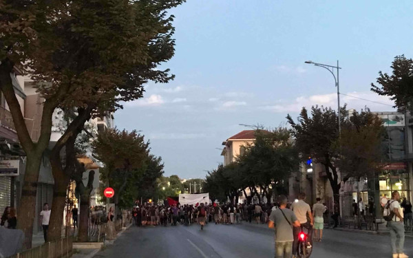 Ολοκληρώθηκε η συγκέντρωση διαμαρτυρίας των αντιεξουσιαστών (Φωτό και Βίντεο)