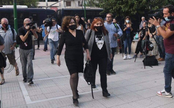 Δίκη Χρυσής Αυγής: Έφτασε στο Εφετείο η Μάγδα Φύσσα