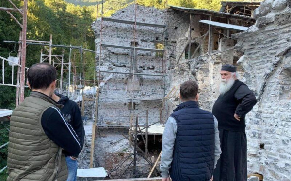 Πιερία: Προχωρά η αναστήλωση του Παλαιού Μοναστηριού του Αγίου Διονυσίου του εν Ολύμπω