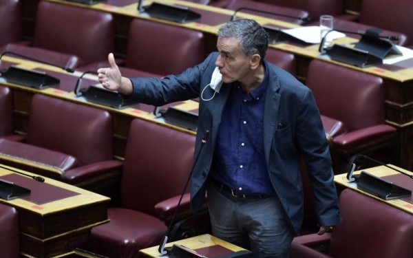 Υποκρισία και λαϊκισμό χρεώνει ο Ευ. Τσακαλώτος στον Κ. Μητσοτάκη με φόντο το νερό