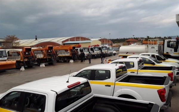 Θεσσαλονίκη: Σε πλήρη ετοιμότητα οι υπηρεσίες Πολιτικής Προστασίας ενόψει επιδείνωσης του καιρού