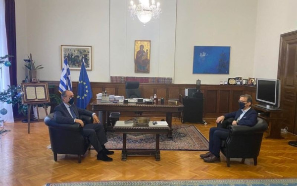 Η ανάπλαση της ΔΕΘ στο επίκεντρο της συνάντησης Καράογλου – Τζήκα (Βίντεο - Φωτ.)