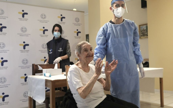 Εμβολιασμός: Έναρξη για την ηλικιακή ομάδα 85+