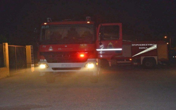 Κιλκίς: Όχημα τυλίχθηκε στις φλόγες σε τροχαίο