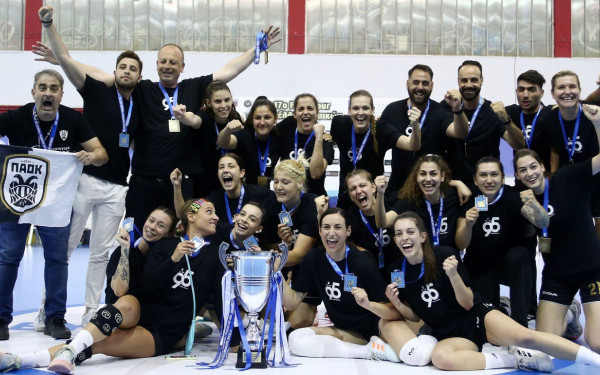 Χάντμπολ: Ξανά στο θρόνο τους τα κορίτσια του ΠΑΟΚ (βίντεο)