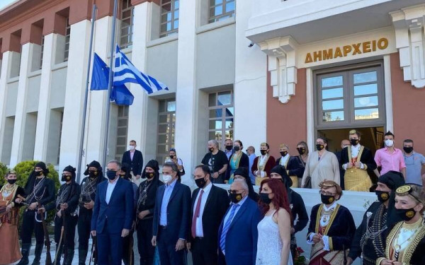 Διάνοιξη της Πόντου και Μαρίνα επί τάπητος στη συνάντηση Μητσοτάκη - Δαρδαμανέλη (φωτ. & βίντεο)