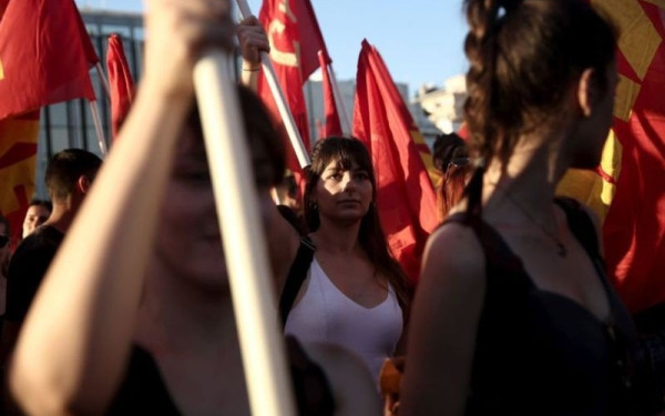 Το ΚΚΕ γιορτάζει τα 100 χρόνια από τη δημιουργία της ΟΚΝΕ (βίντεο)