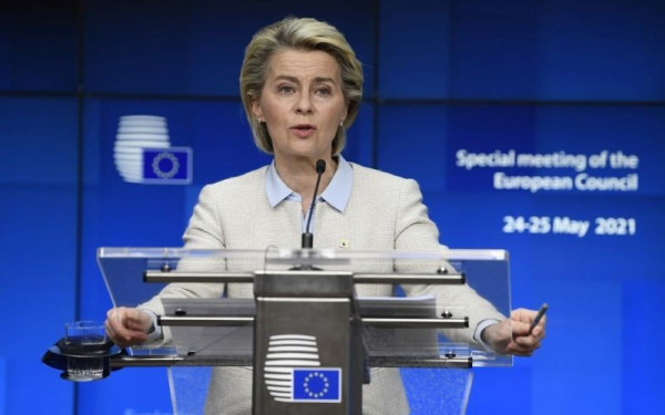 Η Φον ντερ Λάιεν μετέφερε στον Μητσοτάκη την «ισχυρή μας ευρωπαϊκή αλληλεγγύη» για τις πλημμύρες