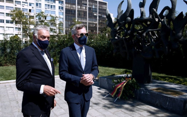 Στην Ισραηλιτική Κοινότητα Θεσσαλονίκης ο Μίχαελ Ροτ