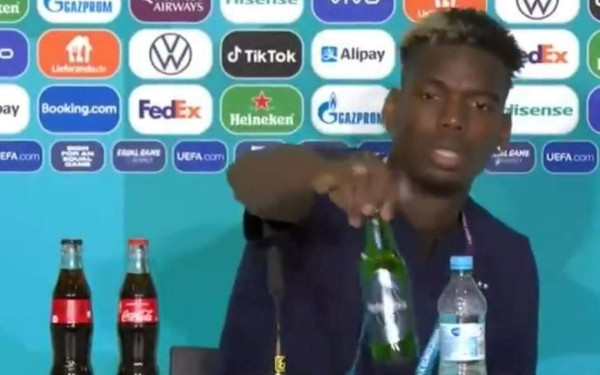 Αναψυκτικό ο Ρονάλντο; Μπίρα ο Πογκμπά! (βίντεο)