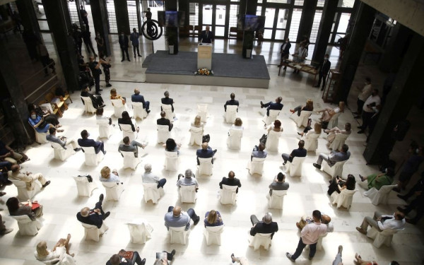 Σημαντική ανακατασκευή του δικαστικού μεγάρου ανακοίνωσε ο Τσιάρας