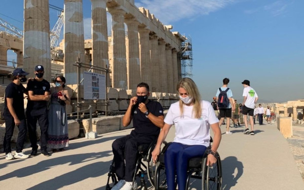 Κ. Μητσοτάκης: Για πολλούς αθλητές της Παραολυμπιακής ομάδας, ήταν η πρώτη φορά στην Ακρόπολη