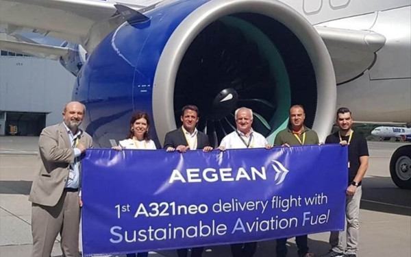 AEGEAN: Παρέλαβε ένα ακόμη αεροσκάφος Α321neo 
