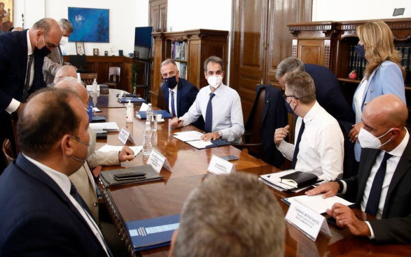 Σύσκεψη βουλευτών Θεσσαλονίκης με Κυριάκο Μητσοτάκη