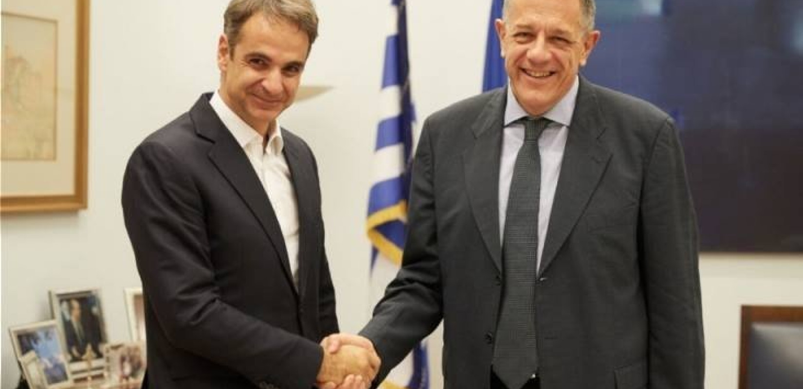 Σε μπαράκι της λεωφόρου Νίκης θα βρεθούν το βράδυ Μητσοτάκης - Ταχιάος