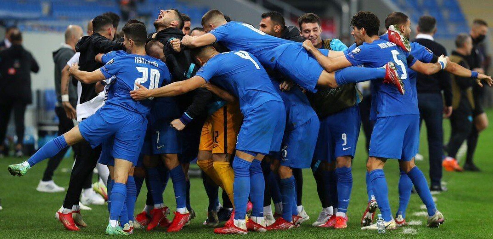 Γεωργία - Ελλάδα 0-2: Και τώρα "τελικός" στη Στοκχόλμη (βίντεο)