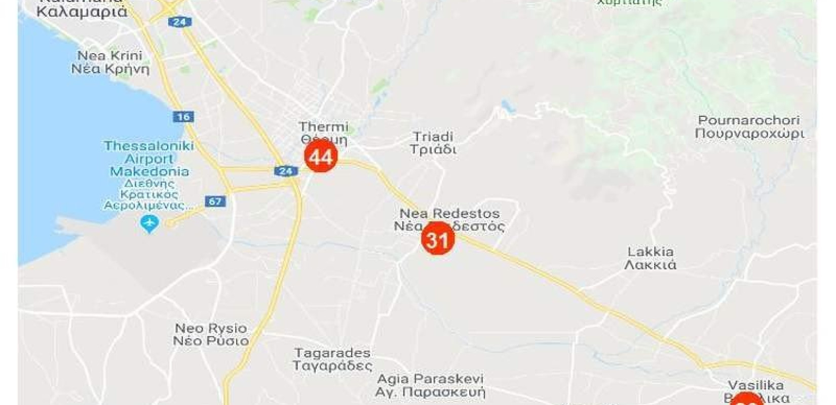 Δίκτυο μέτρησης αιωρούμενων σωματιδίων στο δήμο Θέρμης