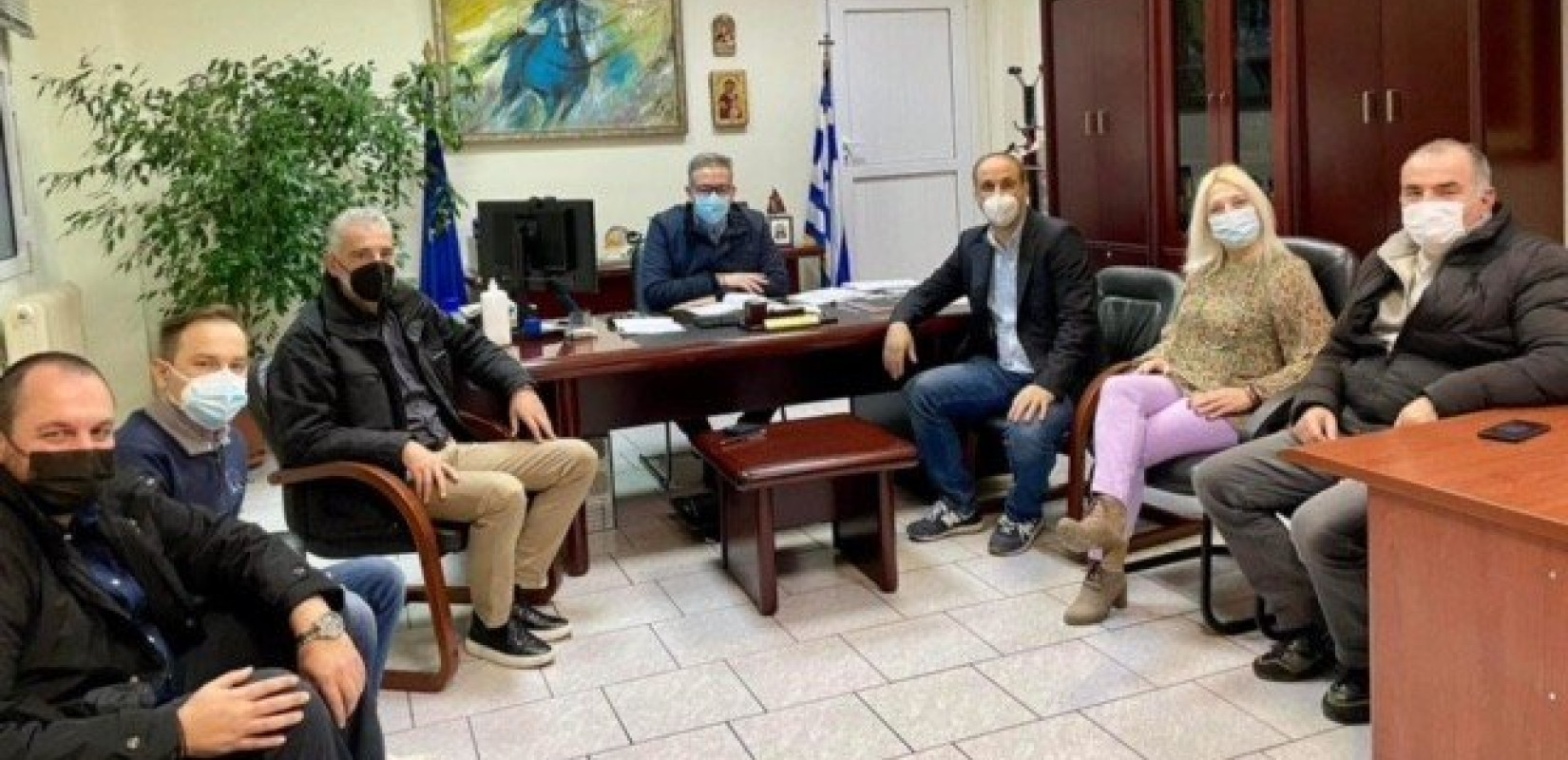  Γαλάζια μετεκλογική κινητικότητα - Κλιμάκιο της ΔΕΕΠ Β’ Θεσσαλονίκης στον δήμο Ωραιοκάστρου