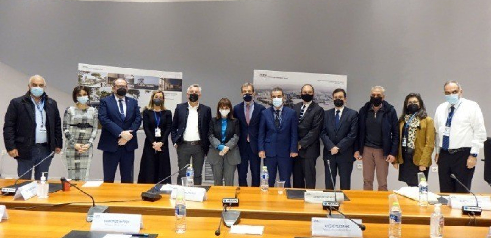 Θεσσαλονίκη: Για το σχέδιο ανάπλασης ενημέρωσε την Κ. Σακελλαροπούλου το Δ.Σ. της ΔΕΘ-Ηelexpo