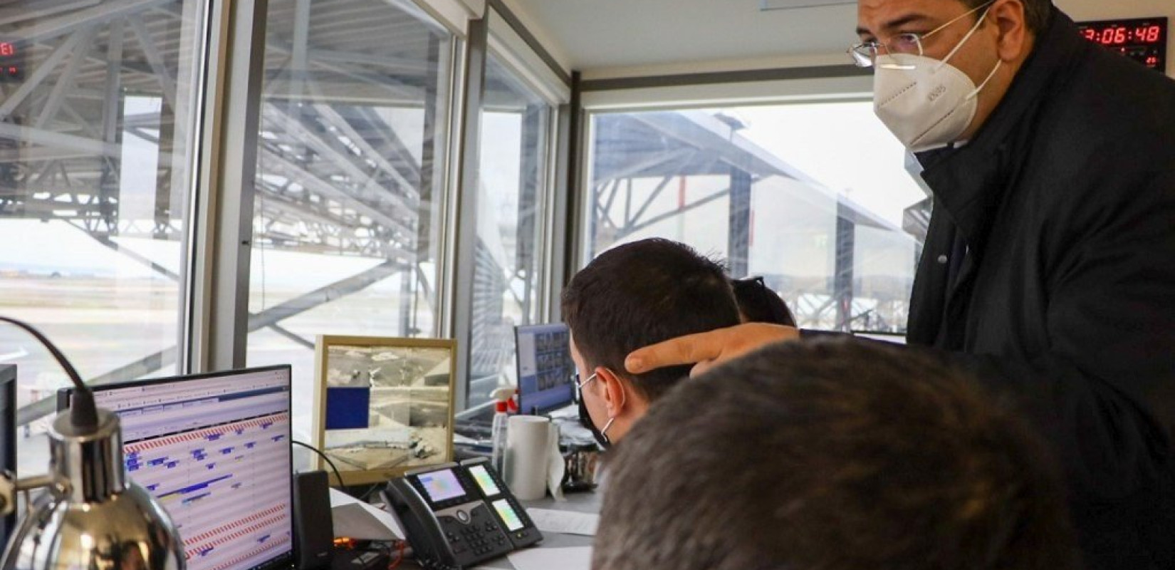Σε άσκηση ετοιμότητας στο αεροδρόμιο "Μακεδονία" ο Απ. Τζιτζικώστας