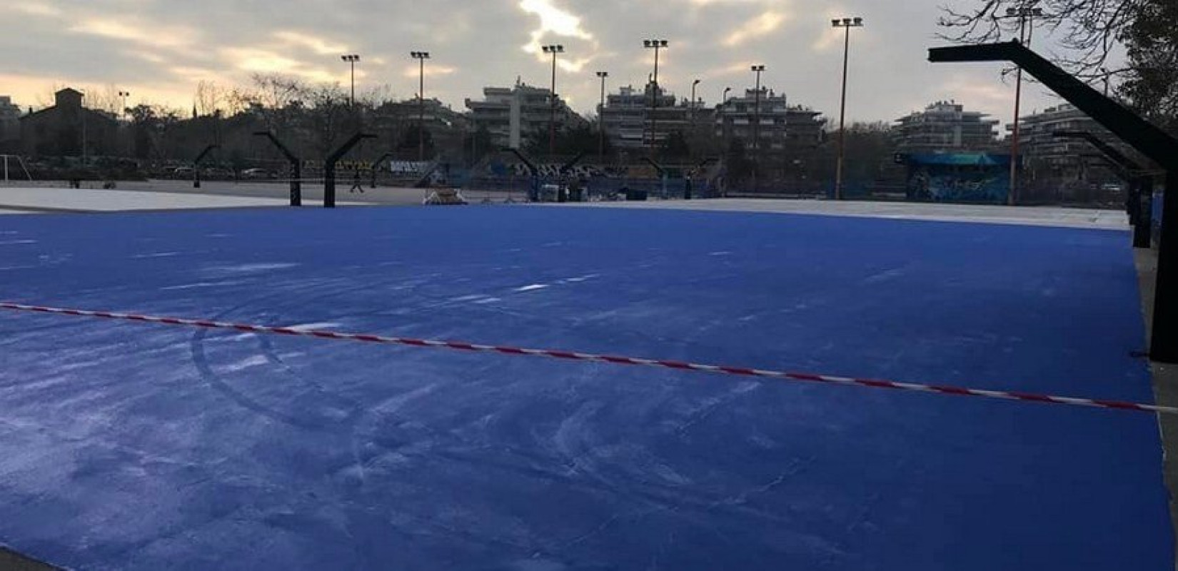 Αλλάζουν όψη τα ιστορικά γήπεδα μπάσκετ στο Ποσειδώνιο (φωτ.)