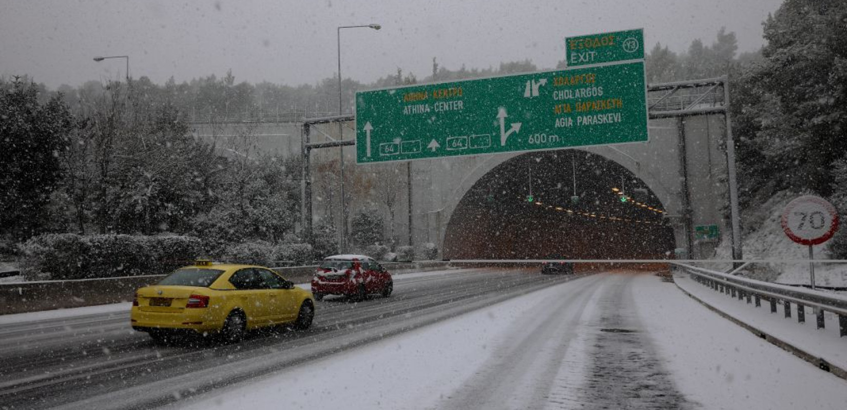 Απαγόρευση κυκλοφορίας βαρέων οχημάτων σε Αττική οδό, περιφερειακή Υμηττού και Αιγάλεω 