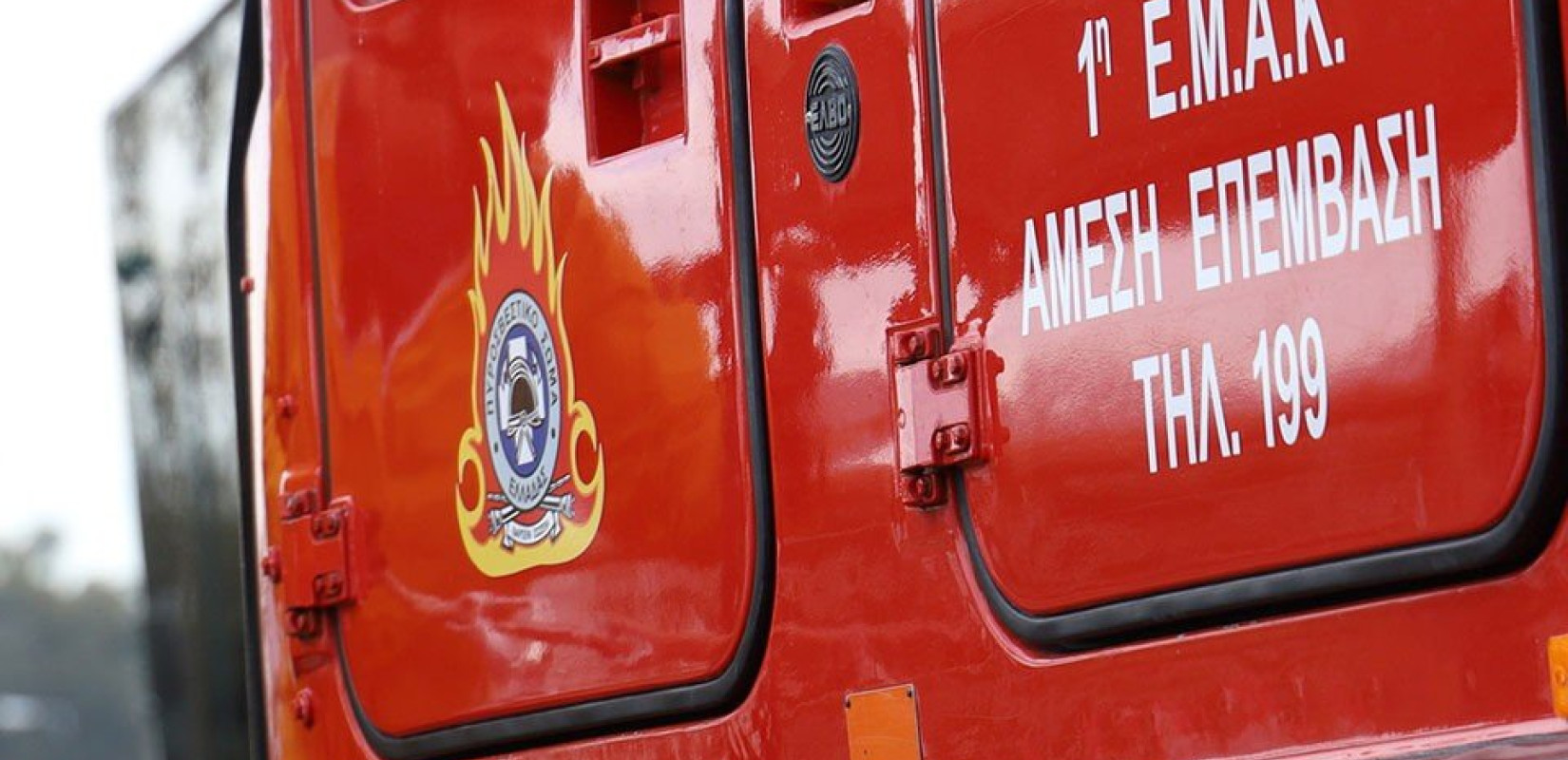 Φλώρινα: Δέντρο έπεσε πάνω σε αυτοκίνητο (βίντεο)