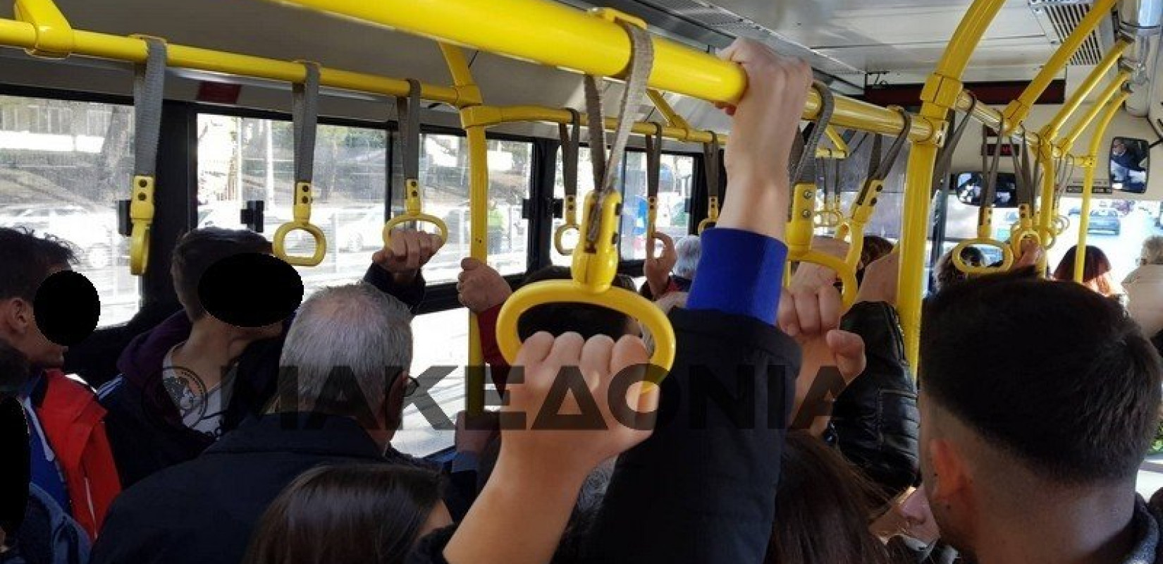 Αστυνομικός εκτός υπηρεσίας και πολίτες ακινητοποίησαν κλέφτη σε λεωφορείο του ΟΑΣΘ 
