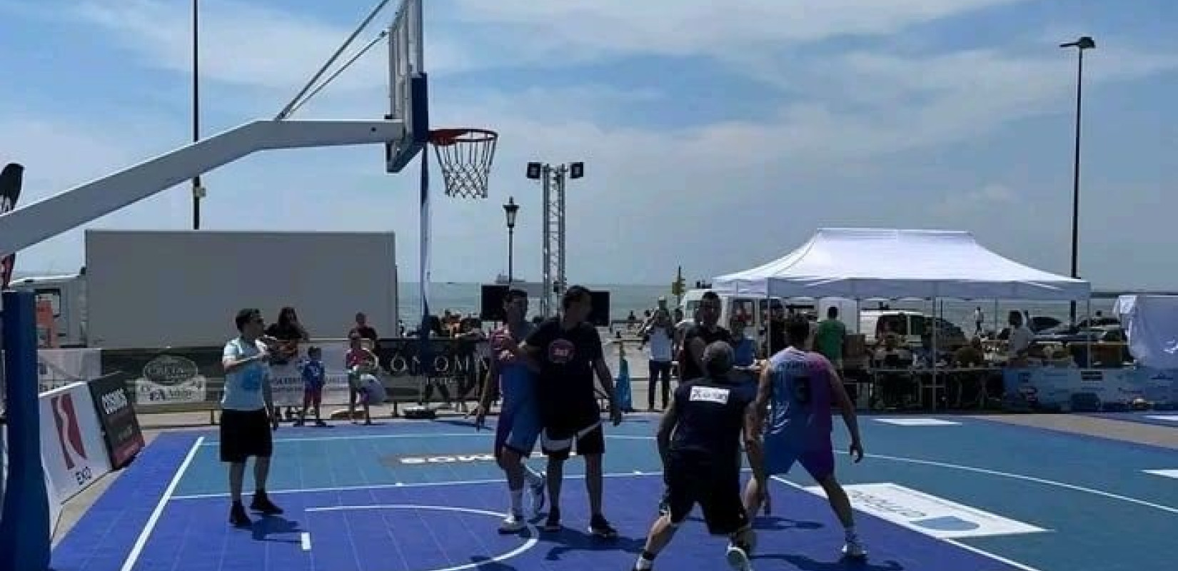 Αγώνες μπάσκετ 3x3 στην Πλατεία Αριστοτέλους