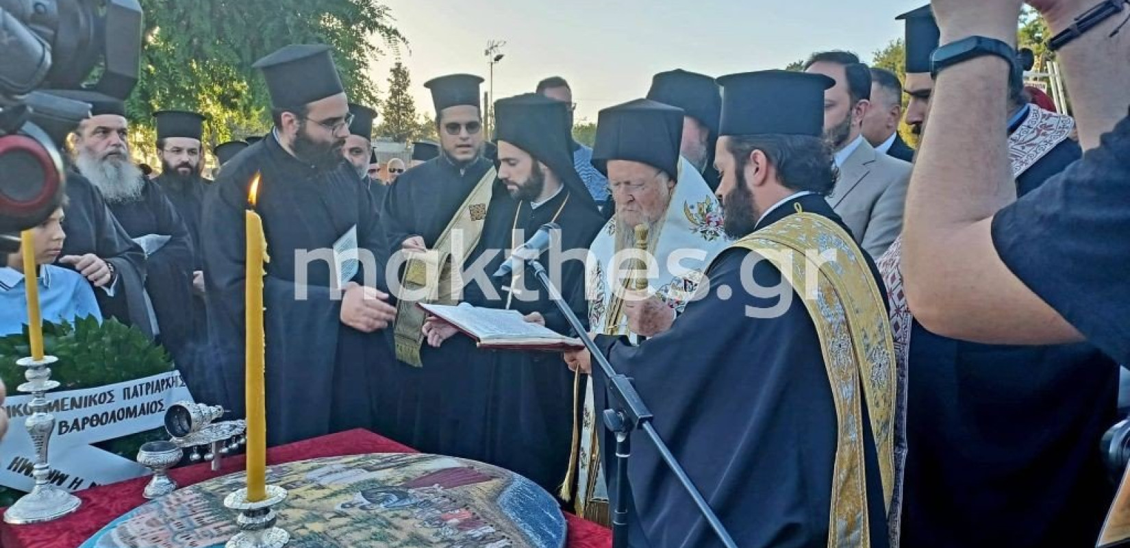 Ο Βαρθολομαίος στα Απολυμαντήρια Καλαμαριάς: «Είναι τόπος προσκυνήματος και όχι περιηγητικού ενδιαφέροντος» (βίντεο & φωτ.)