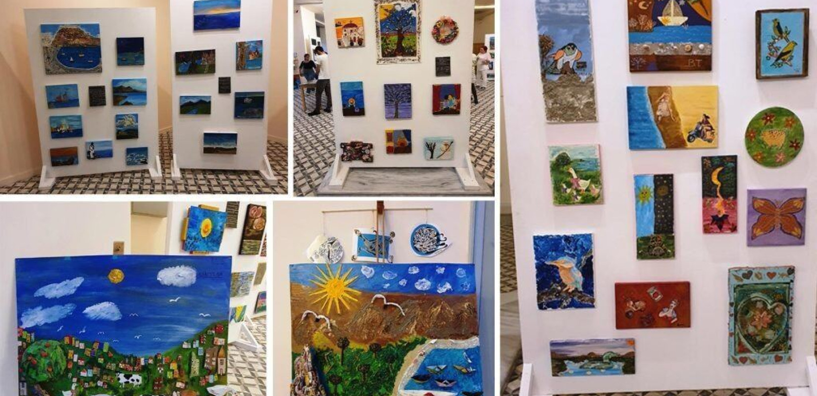 Παράθυρο στον κόσμο η έκθεση ζωγραφικής ασθενών της Ψυχιατρικής Κλινικής του νοσοκομείου Καβάλας