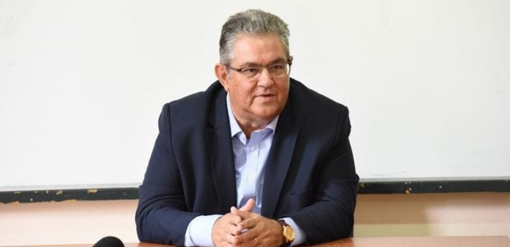 ΚΚΕ: Συνάντηση Κουτσούμπα με Παλαιστίνιο πρέσβη 