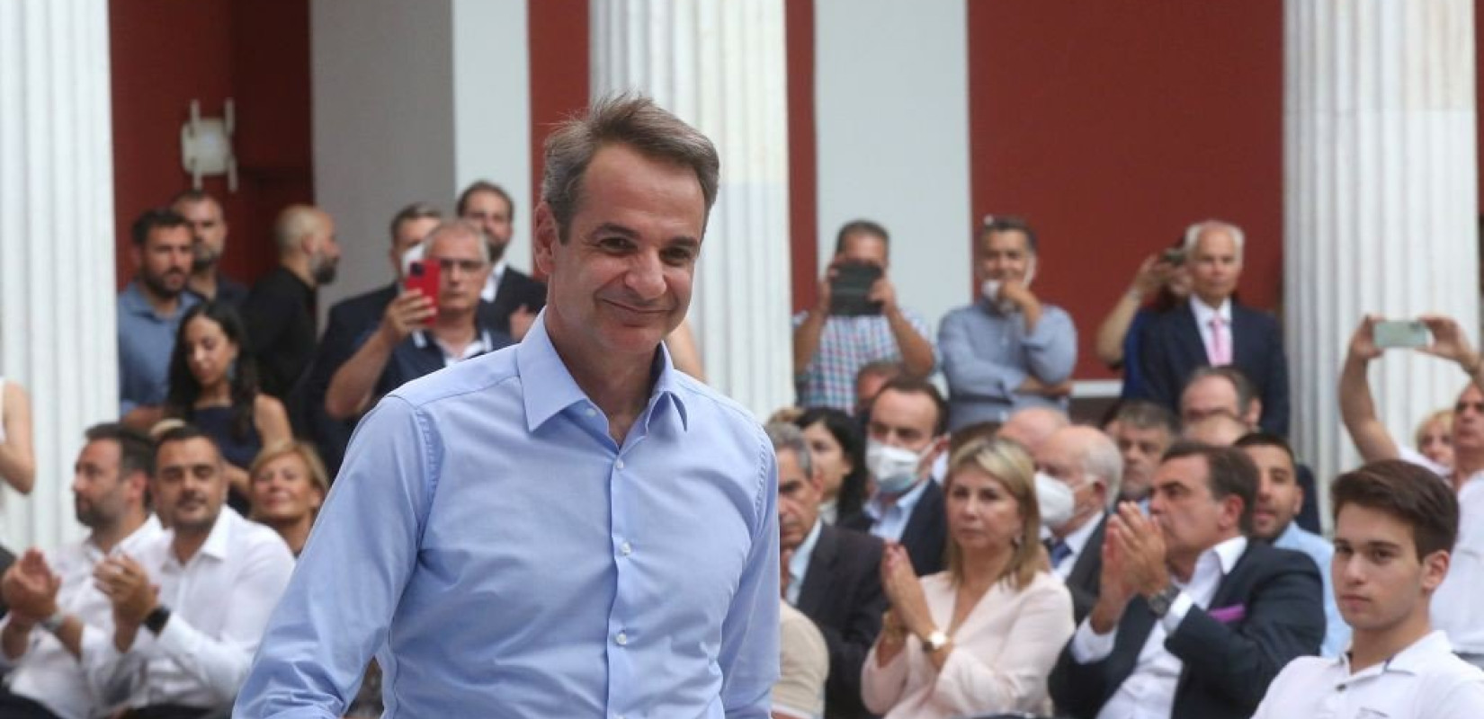 Αυτοψία Mητσοτάκη στα έργα του Ισθμού της Κορίνθου 