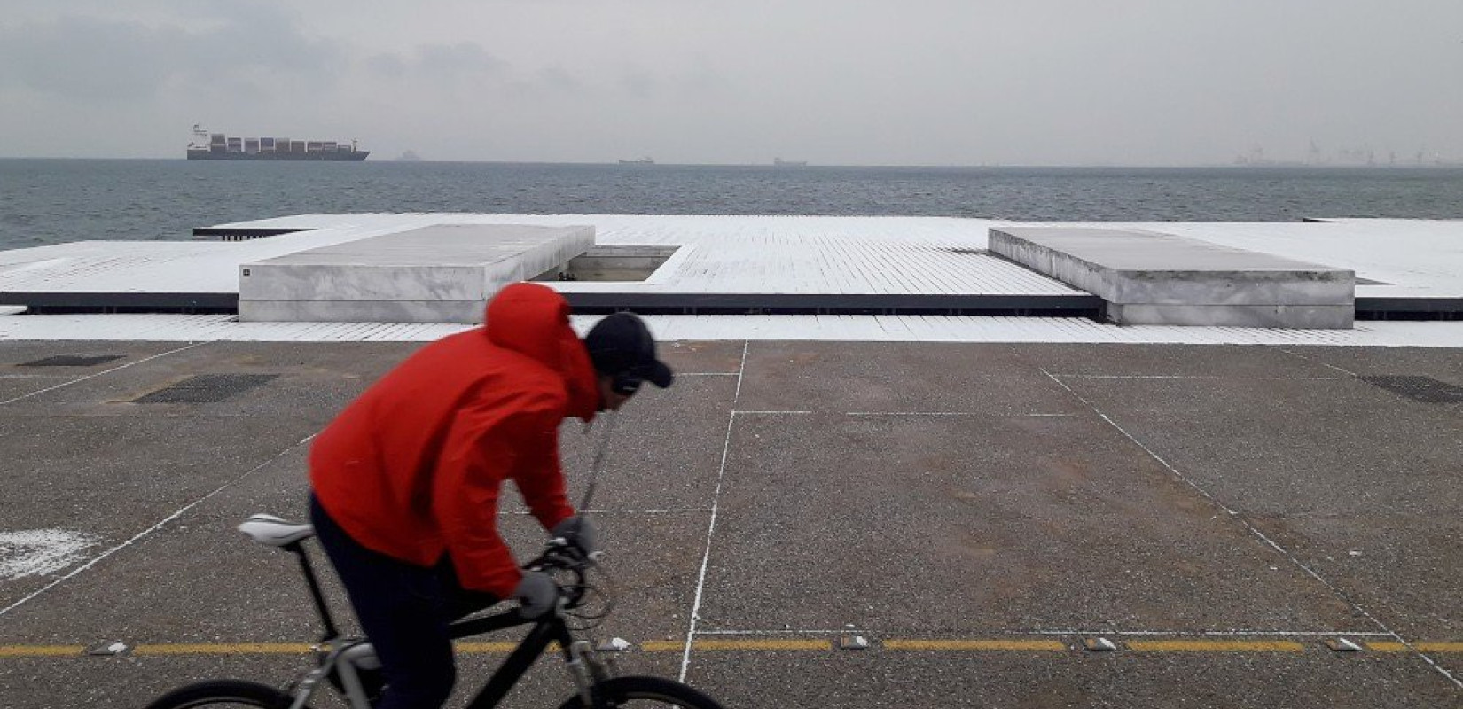 Νέα χιονόπτωση αναμένεται μετά το μεσημέρι στη Θεσσαλονίκη