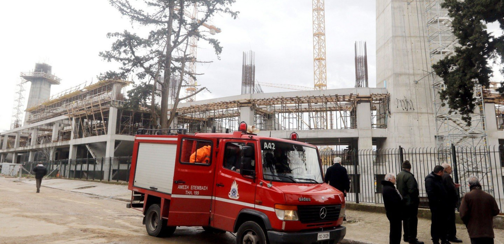 Εργάτης σκοτώθηκε στο γήπεδο της ΑΕΚ