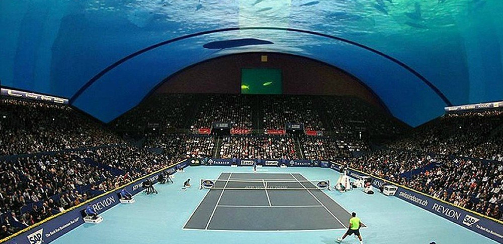 Το πρώτο υποβρύχιο γήπεδο τένις στον κόσμο θα βρίσκεται στο Ντουμπάι
