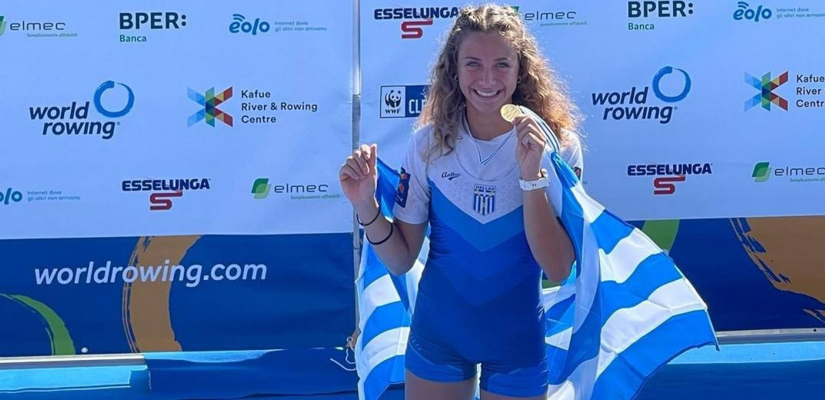 Κωπηλασία: Χρυσό μετάλλιο στο Βαρέζε η Αναστασιάδου (βίντεο)