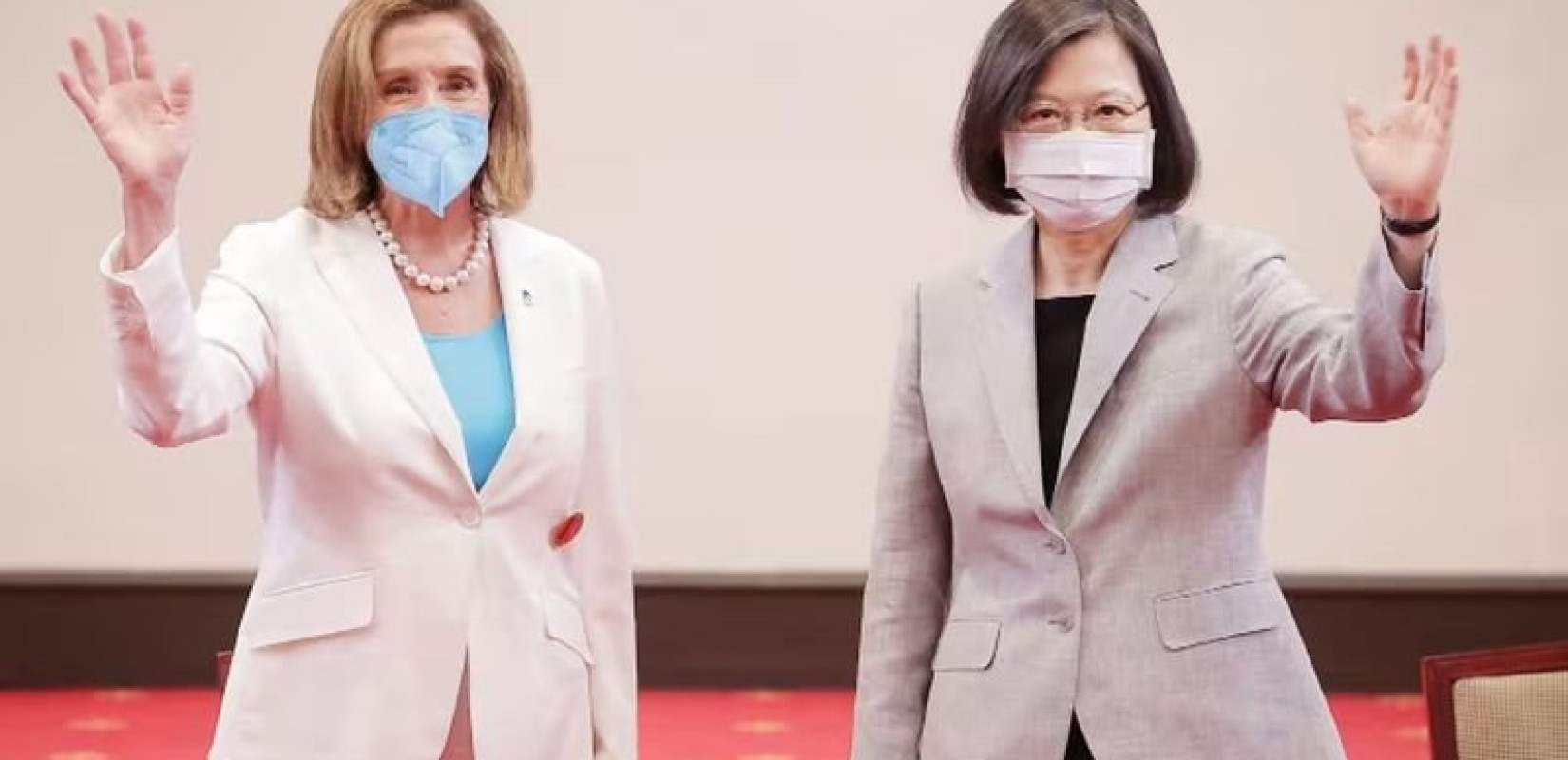  Η Κίνα δεν μπορεί να εμποδίσει ξένους ηγέτες που θέλουν να ταξιδέψουν στην Ταϊβάν, είπε η Πελόζι (βίντεο)