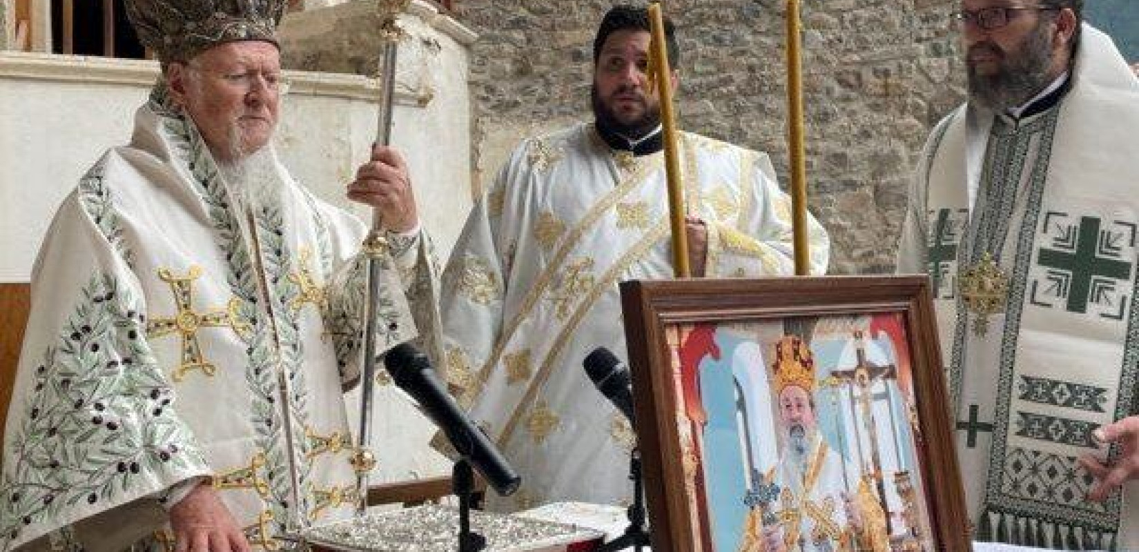 Παναγία Σουμελά: Ο Πατριάρχης και το... «Λιοντάρι του Πόντου»