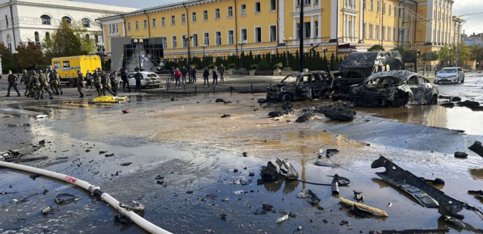 Ουκρανία: Ρωσικό χτύπημα στην περιφέρεια του Κιέβου -  Μία τραυματίας, σε επιφυλακή η Πολωνία