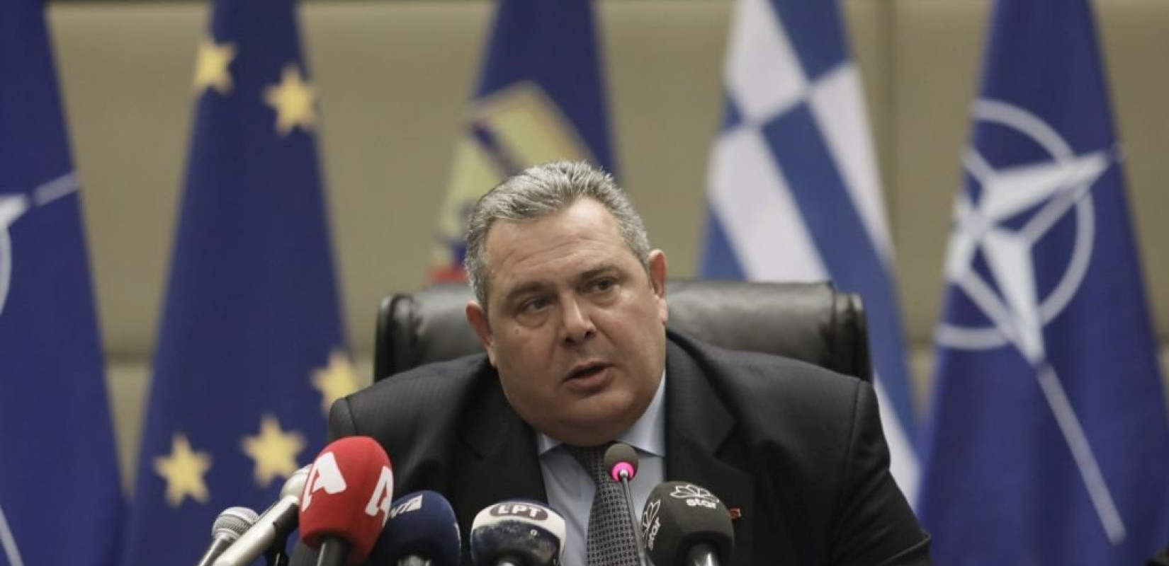 Με κάλεσμα προς την Τουρκία να χαμηλώσει τους τόνους, το "αντίο" του Παναγιώτη Καμμένου 