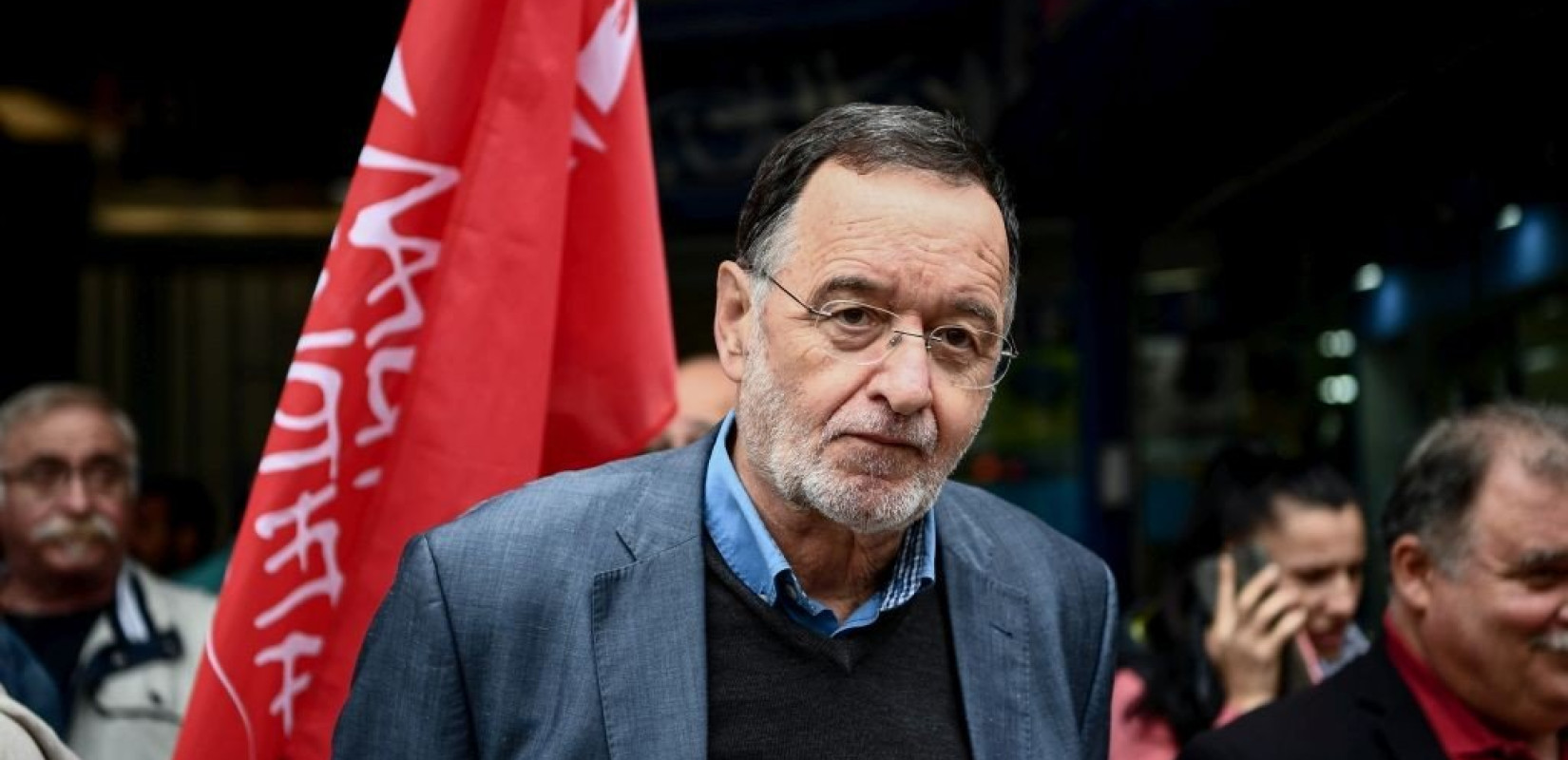 Παραιτήθηκε από την ηγεσία της ΛΑ.Ε. ο Π. Λαφαζάνης
