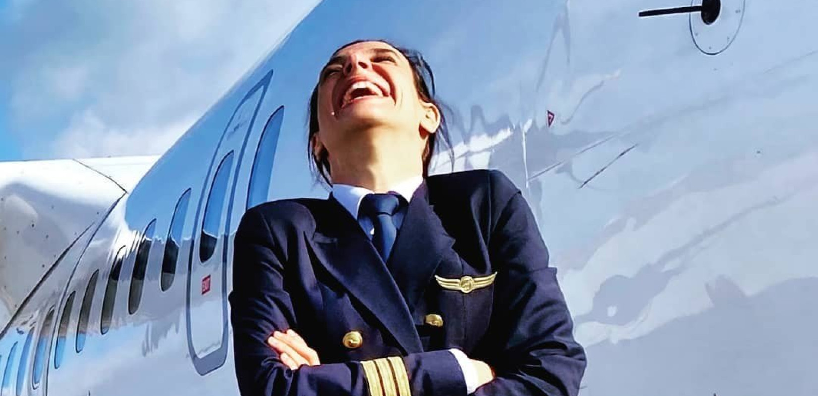 Πασίγνωστη Ελληνίδα ηθοποιός τα παράτησε όλα και έγινε... πιλότος (φωτ.)