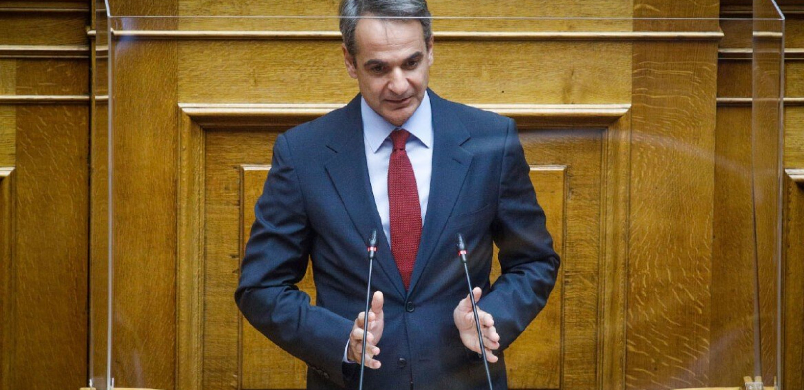 Μητσοτάκης στη Βουλή για τις παρακολουθήσεις: 75.000 επισυνδέσεις επί κυβέρνησης ΣΥΡΙΖΑ  (Live)