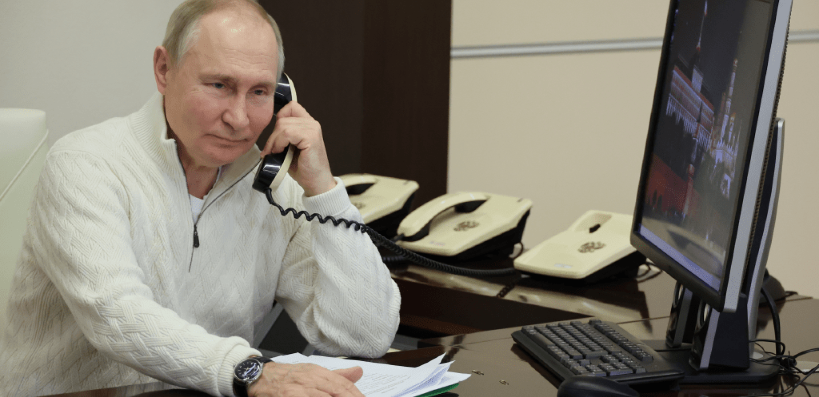 Ο Πούτιν βλέπει «θετική δυναμική» στην εισβολή στην Ουκρανία